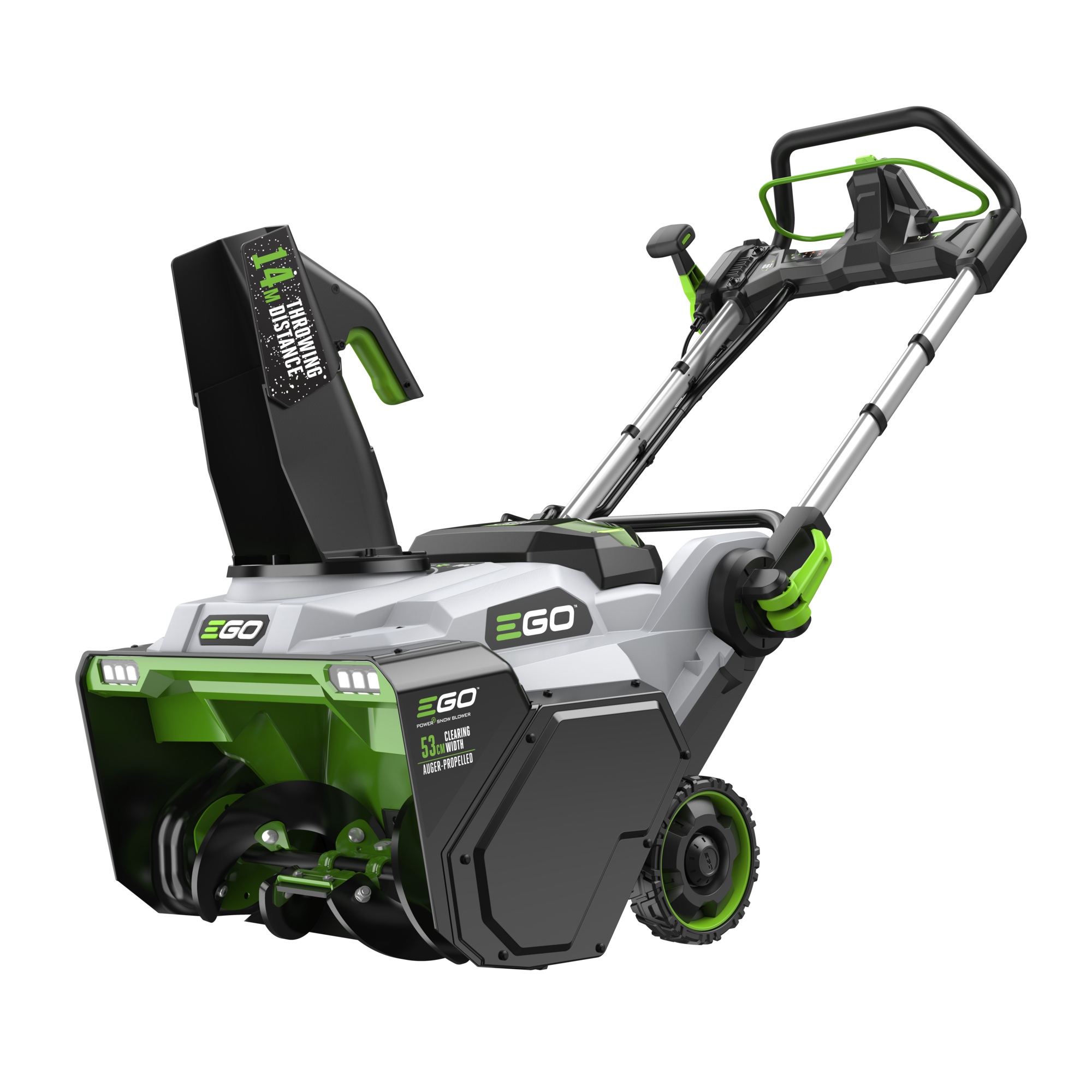 AKU jednostupňová kolová sněhová fréza SNT2124E-AP - sada