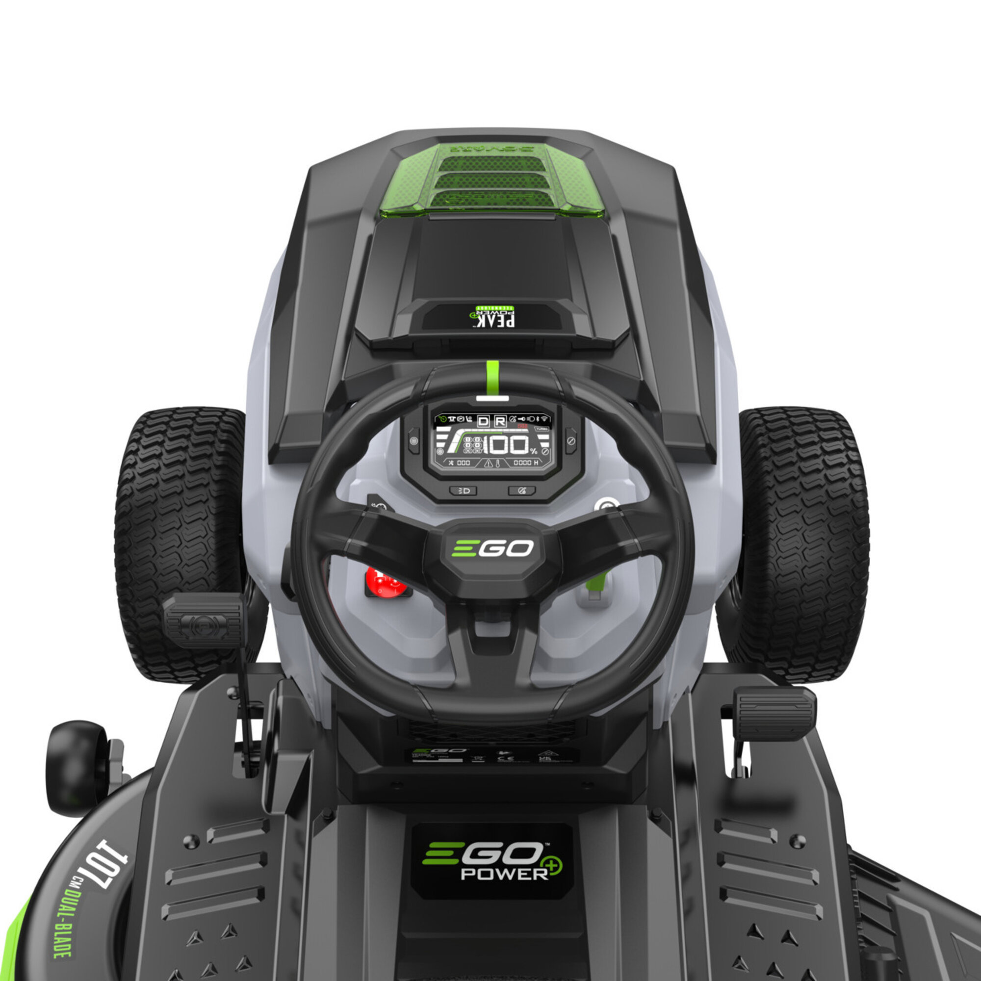AKU zahradní traktor TR4201E s výhozem do strany