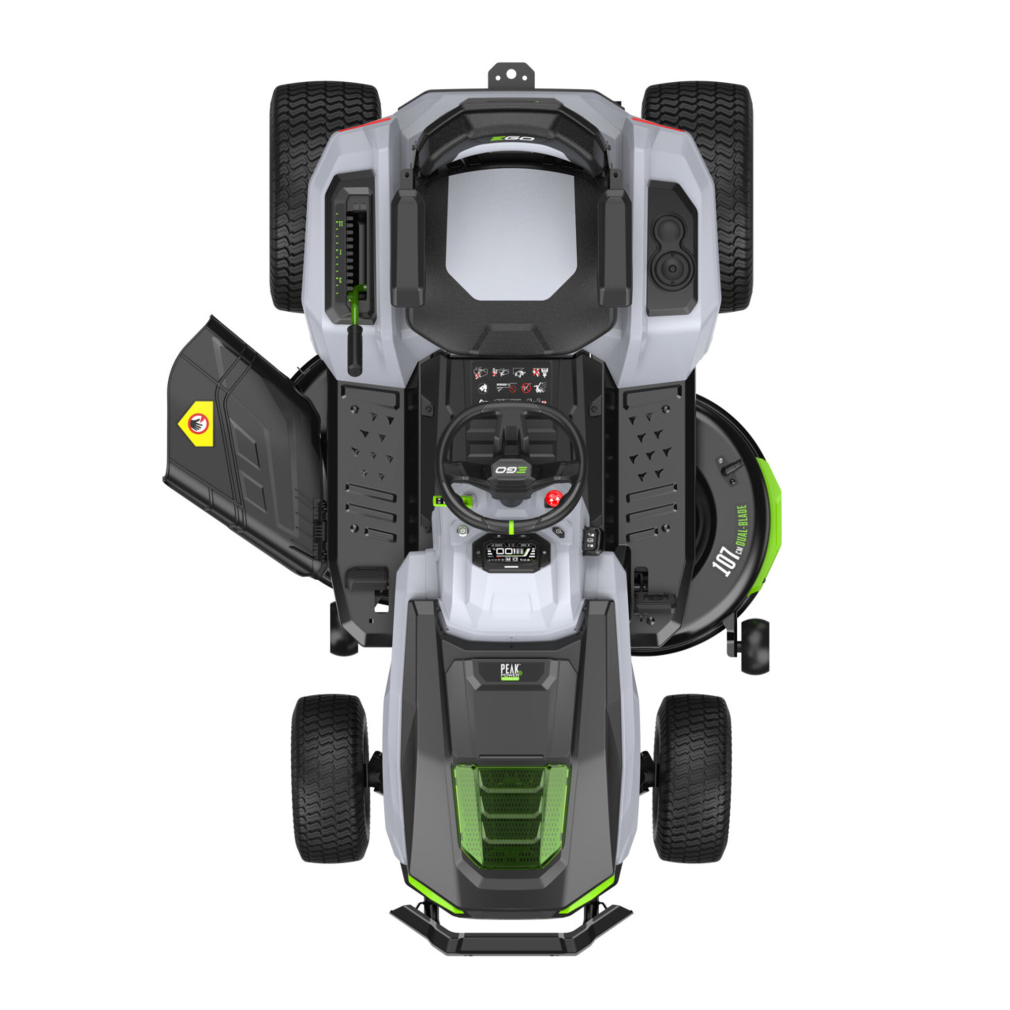 AKU zahradní traktor TR4201E s výhozem do strany