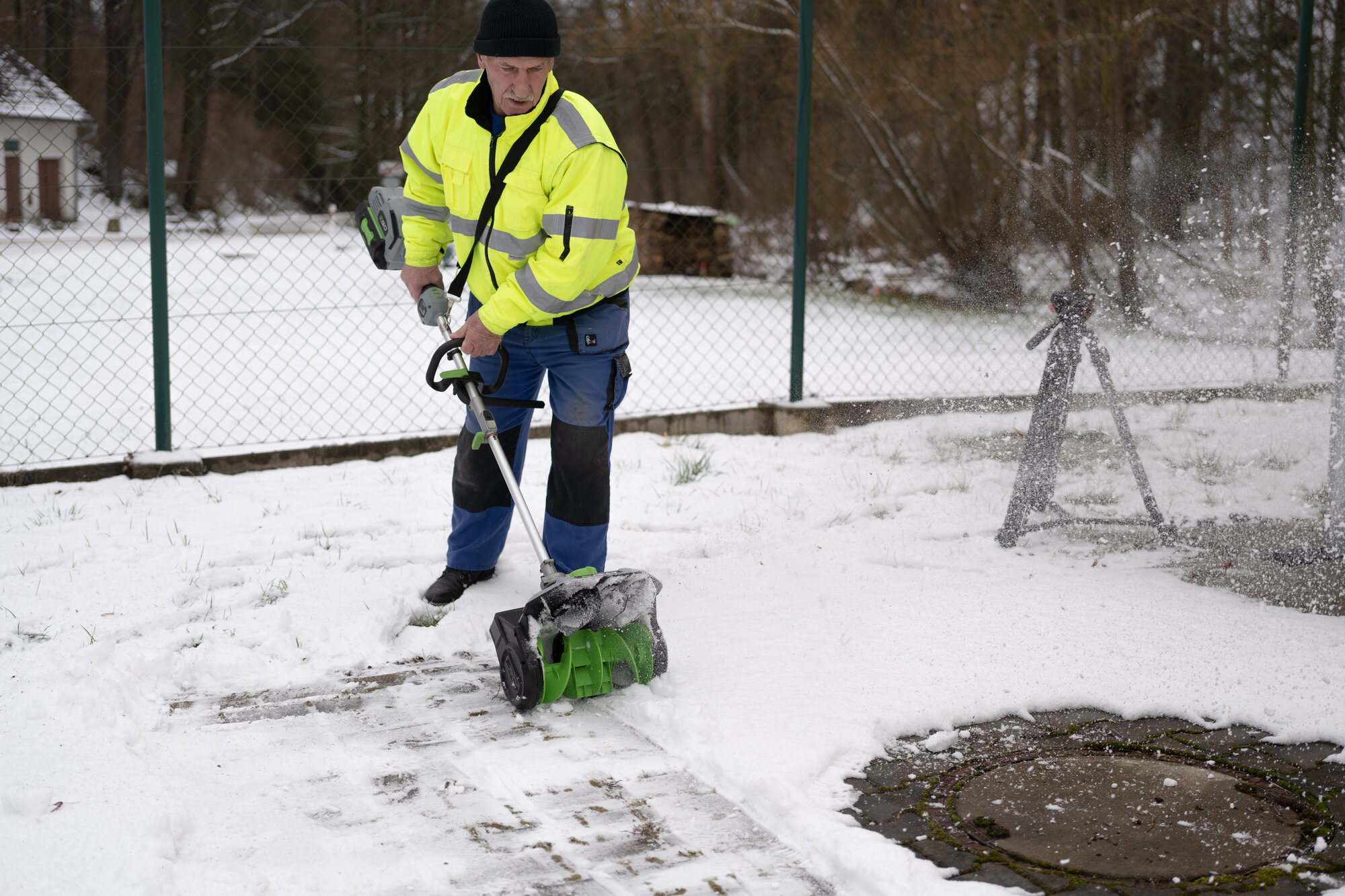 Nástavec s aktivním sněhovým hrablem SSA1200