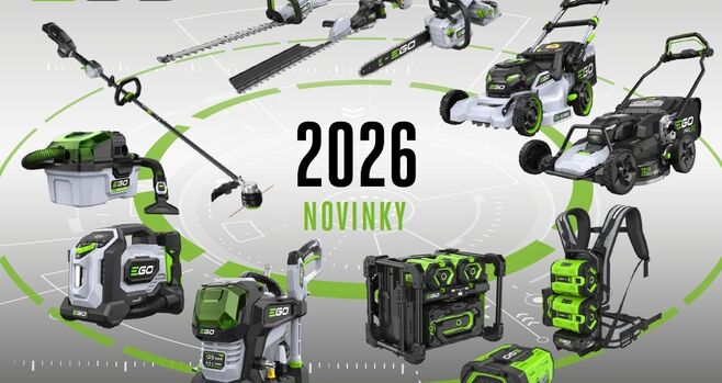 ...i do roku 2026 EGO přináší novinky. Pojďme se na ně podívat.